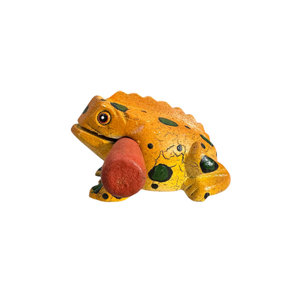 3" Medium Tomato Musical Percussion Frog