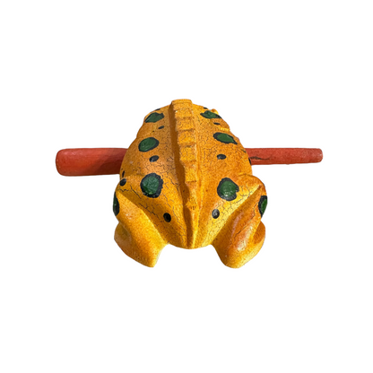 3" Medium Tomato Musical Percussion Frog