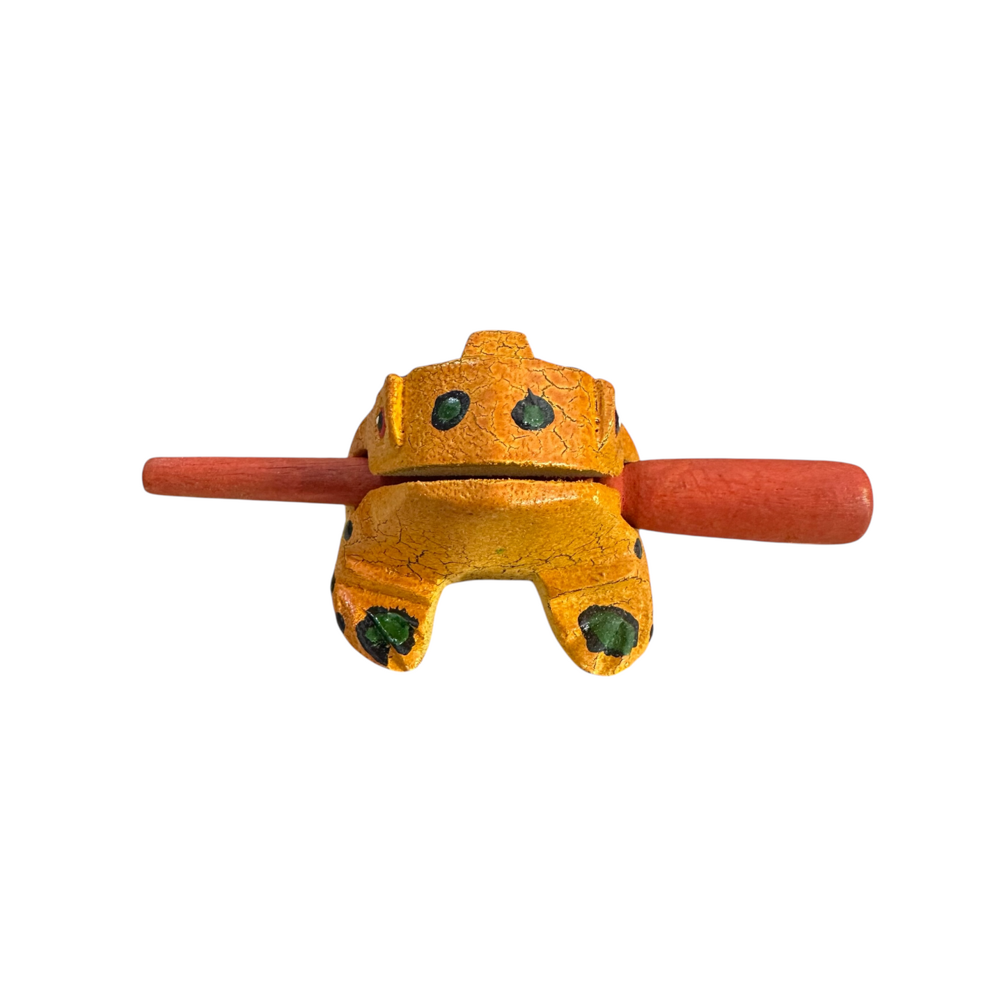 3" Medium Tomato Musical Percussion Frog