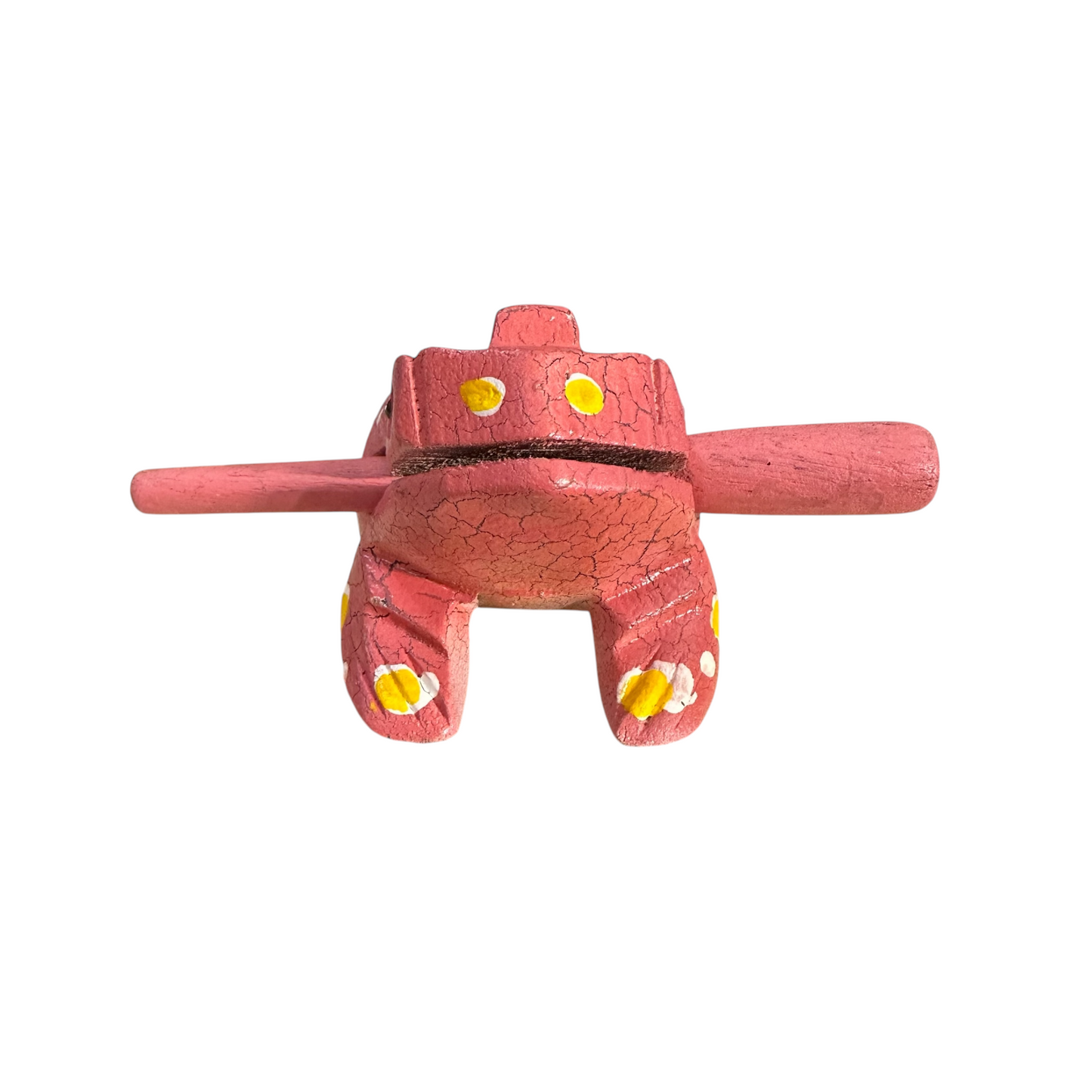 3" Medium Pink Musical Percussion Frog