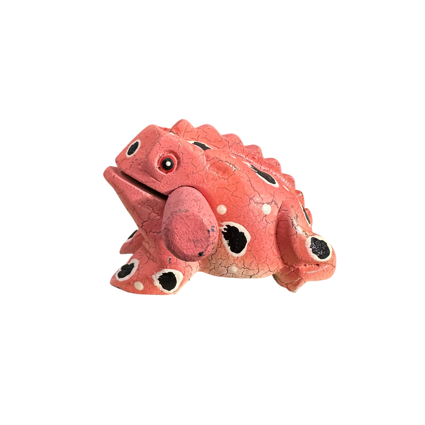 3" Medium Cherry Blossom Musical Percussion Frog