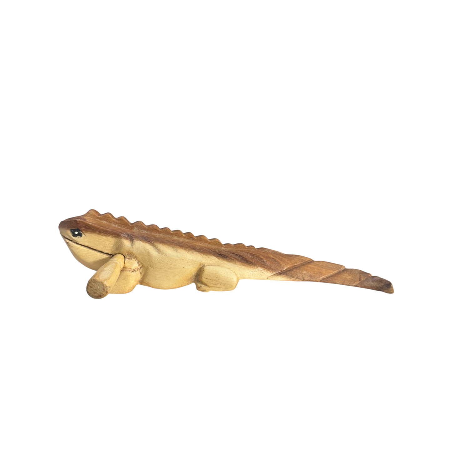 11" Wooden Musical Iguana Percussion Instrument