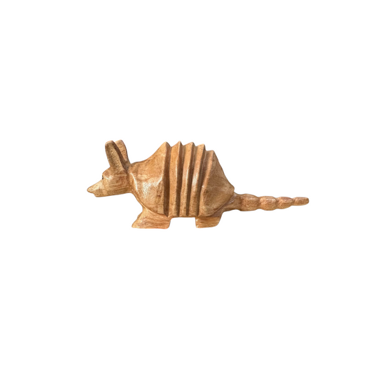 Wooden Musical Armadillo Whistle  Instrument