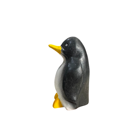 Painted Wooden Musical Whistle Penguin Instrument