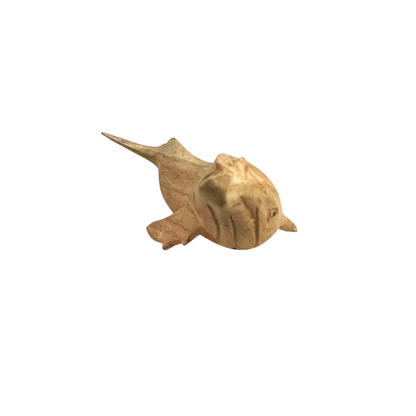Wooden humpback whale whistle noise maker