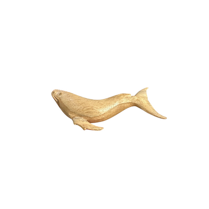 Wooden humpback whale whistle noise maker