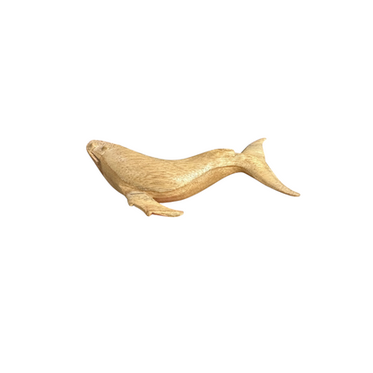 Wooden humpback whale whistle noise maker