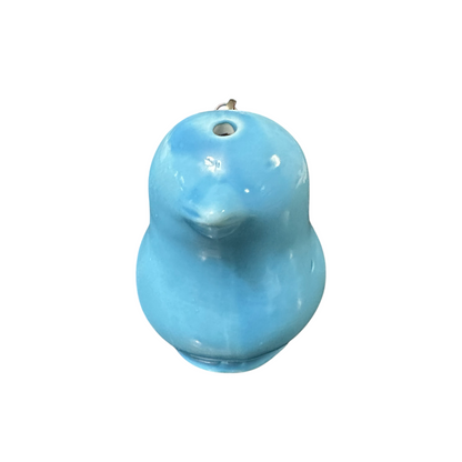 Ceramic Water Whistle Wind Instrument Blue Bird