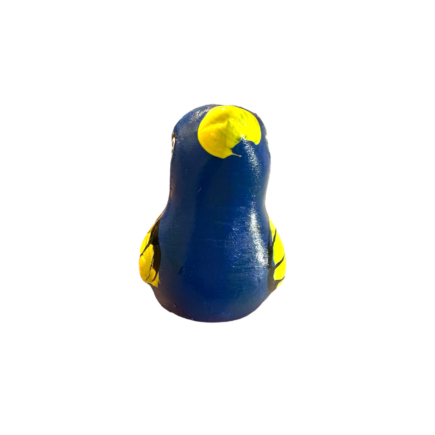 Clay Water Whistle Bird (Dark Blue)