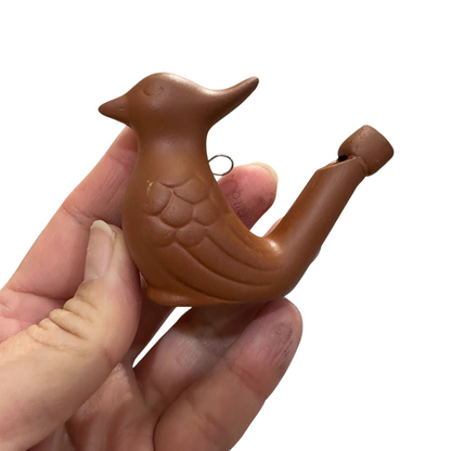 Clay Water Whistle Bird (Crest)