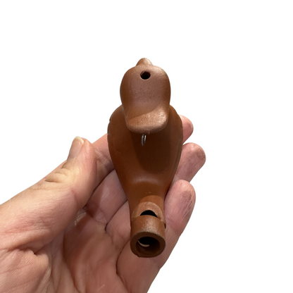 Clay Water Whistle Bird (Crest)