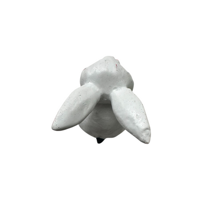 Mini Wooden Bunny Figurine