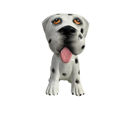 Hand painted Wood Lovely dog lover Decoration Figurine (Dalmatian)