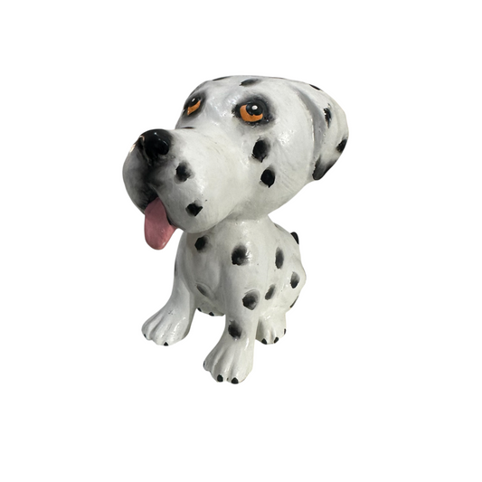 Hand painted Wood Lovely dog lover Decoration Figurine (Dalmatian)