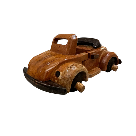 Wooden Convertible Car Decoration