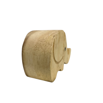 Wooden Phone Holder Elephant