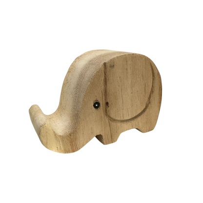 Wooden Phone Holder Elephant