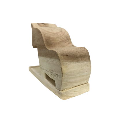 Wooden Horse Phone Holder