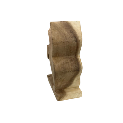 Wooden Standing Horse Phone Stand
