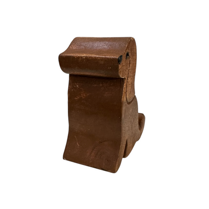 Wooden Beagle Phone Holder (Dark Oak)