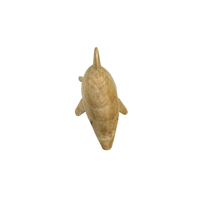 Wooden Musical Whistle Dolphin noise maker Instrument