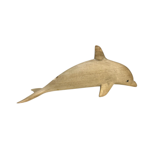 Wooden Musical Whistle Dolphin noise maker Instrument