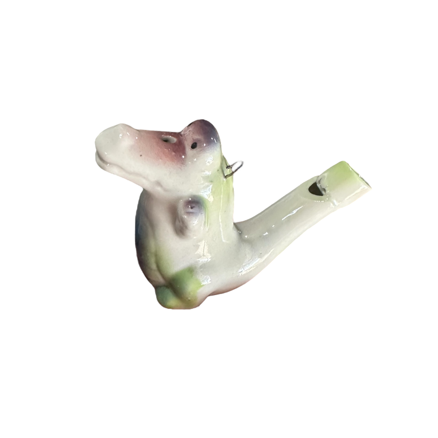 Ceramic Water Whistle Wind Instrument Aligator