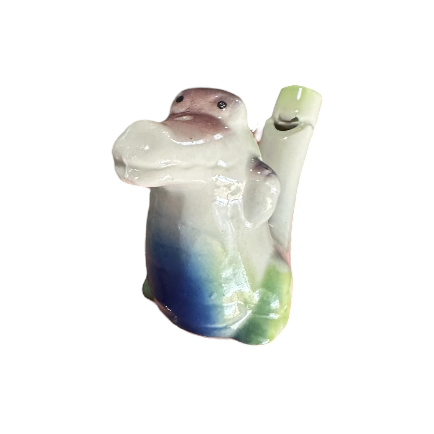 Ceramic Water Whistle Wind Instrument Aligator