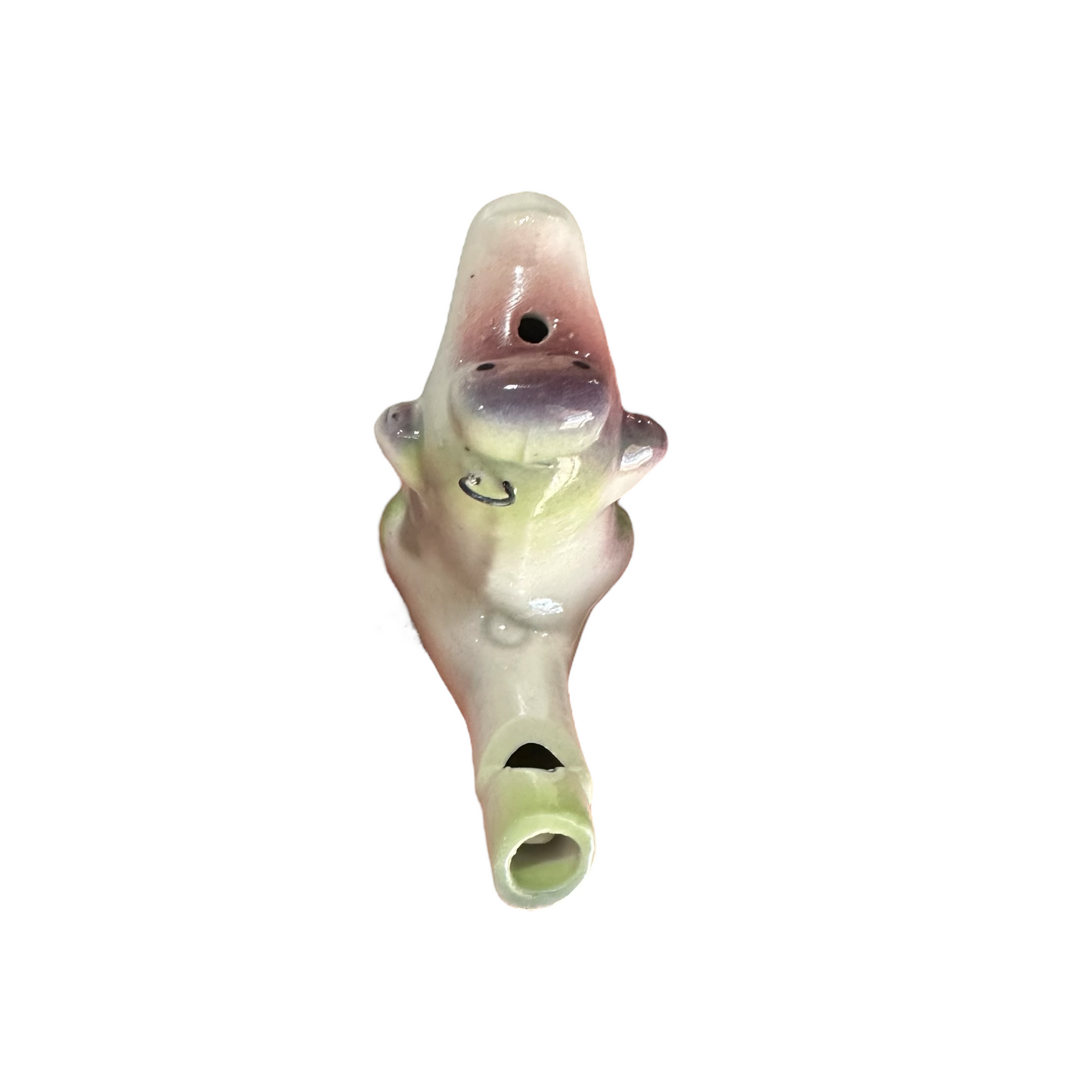 Ceramic Water Whistle Wind Instrument Aligator