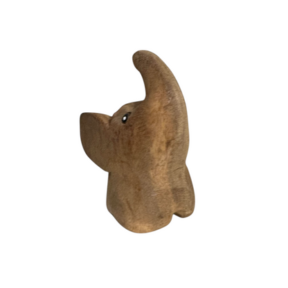 Natural Wood Elephant Butterfly ears