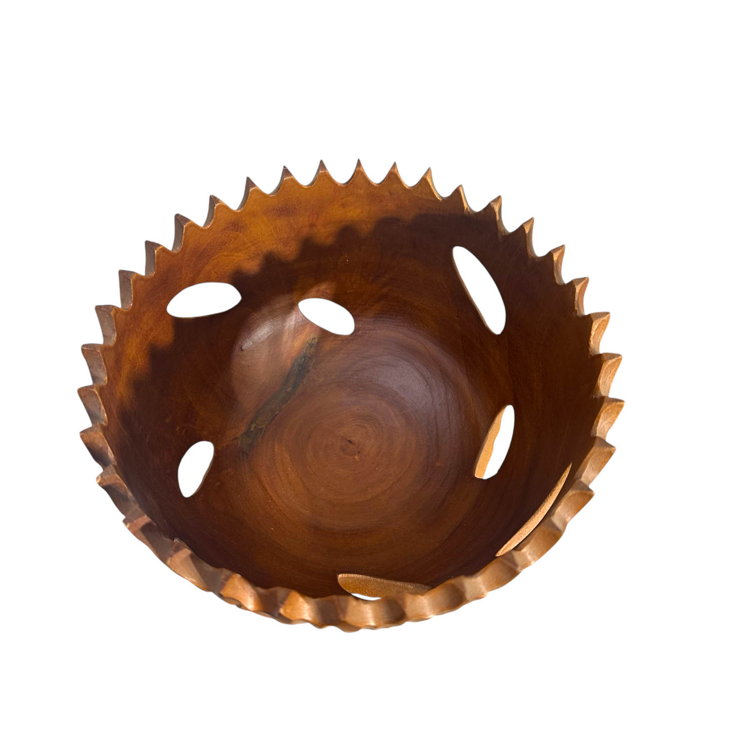 Suncrest Artisan Wooden Bowl