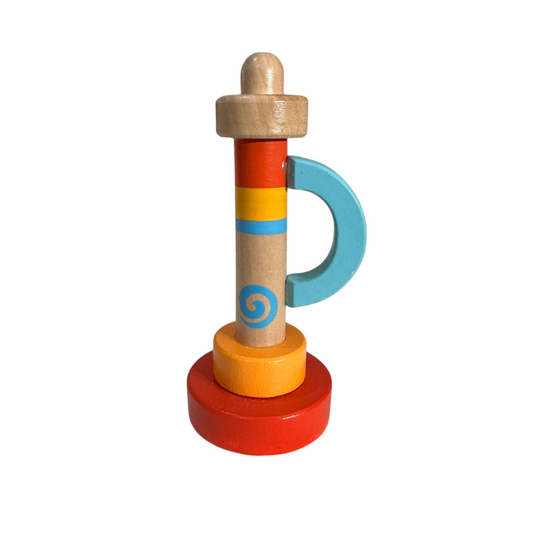 Wooden Tower Flute – Colorful Musical Toy