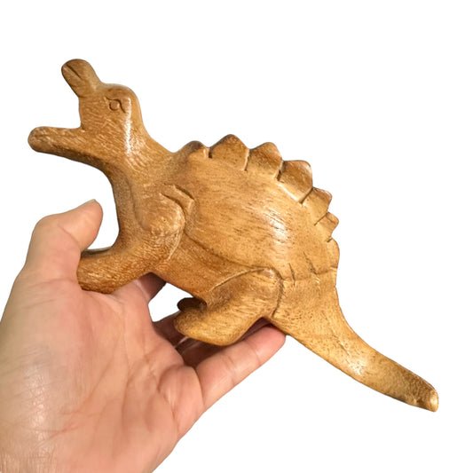Wooden Musical Dinosaur Whistle Instrument