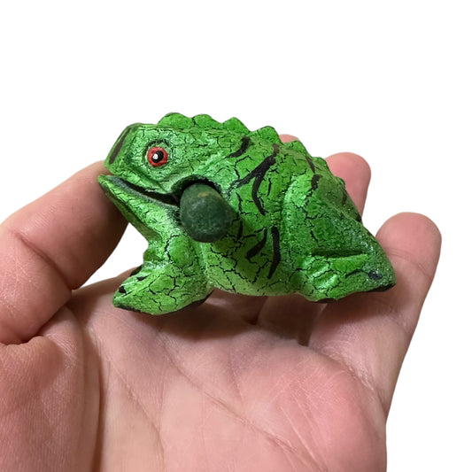 1.5" Extra Small Forest Frog Musical Frog Percussion Instrument