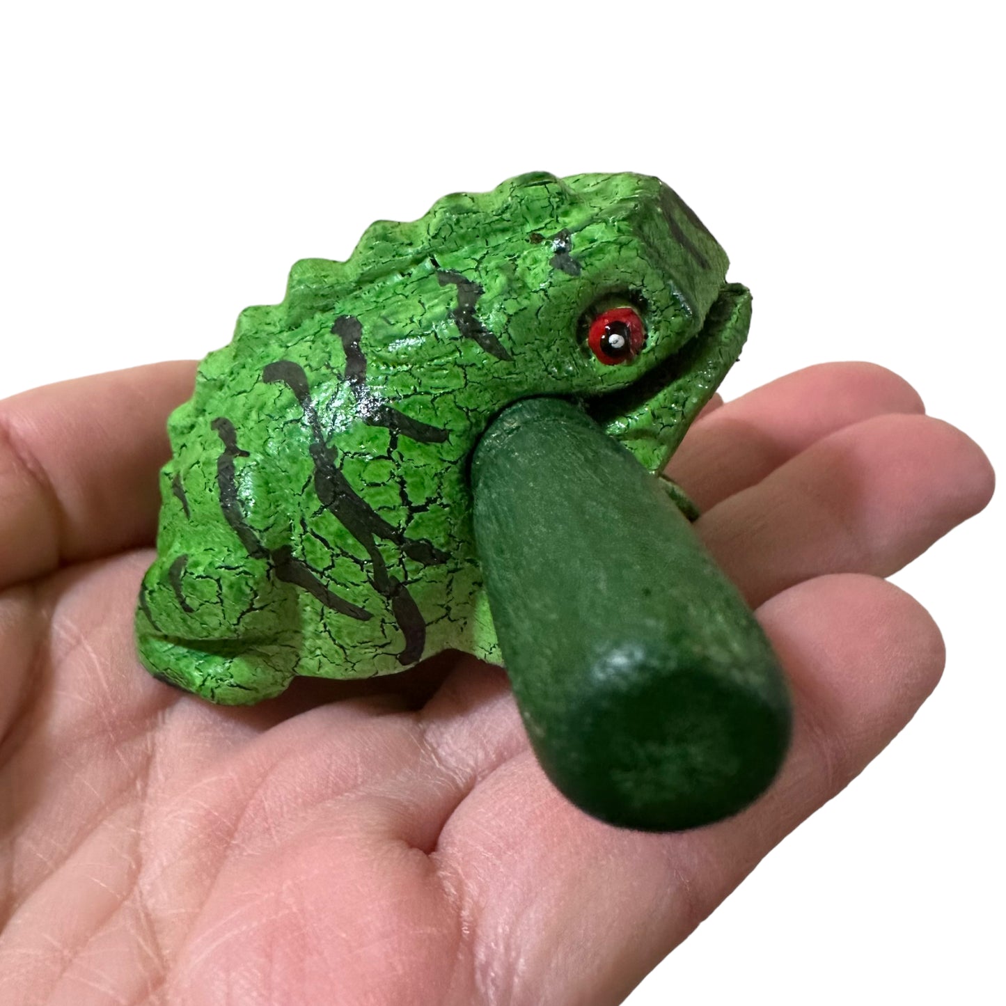 1.5" Extra Small Forest Frog Musical Frog Percussion Instrument