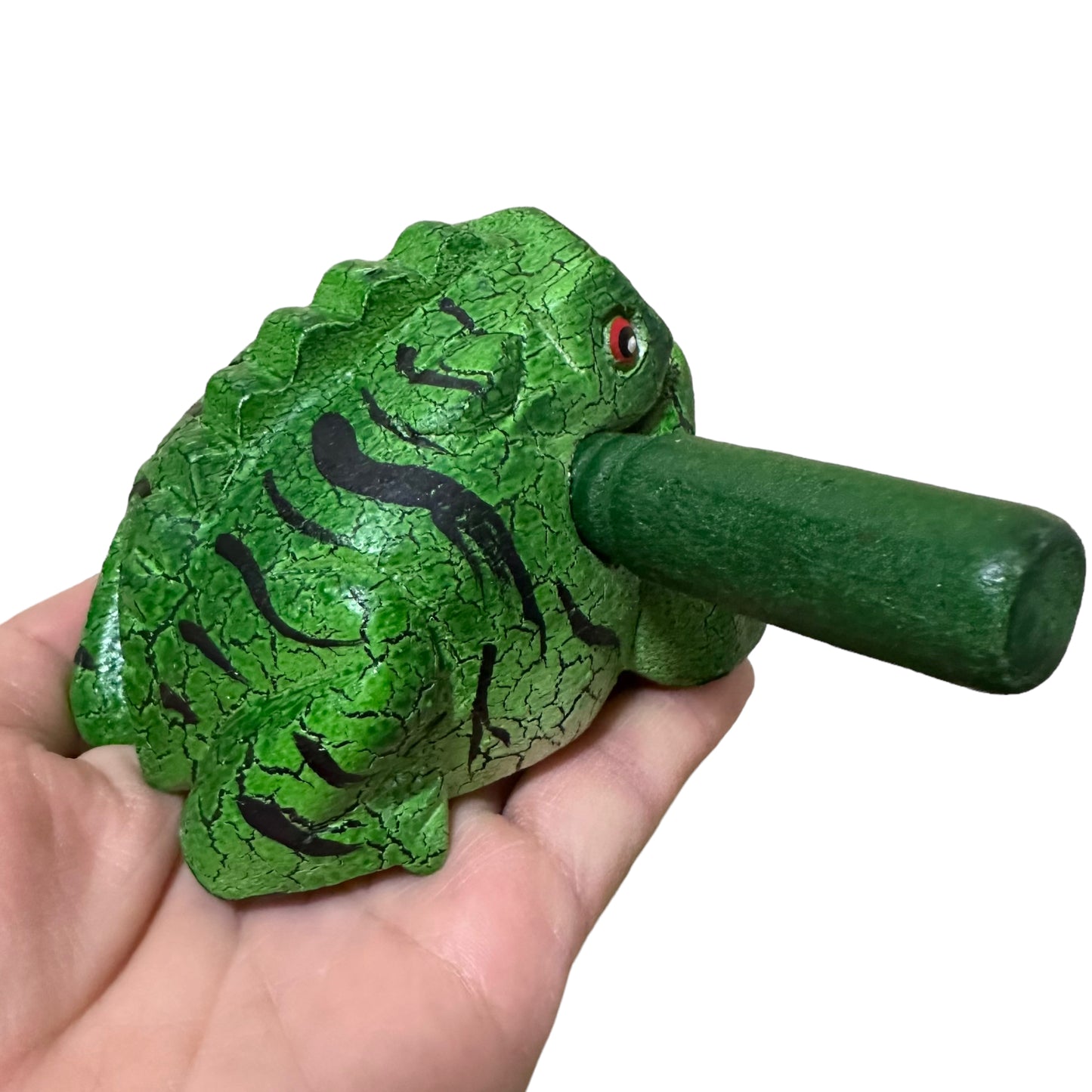 3" Medium Forest Frog Musical Percussion Frog