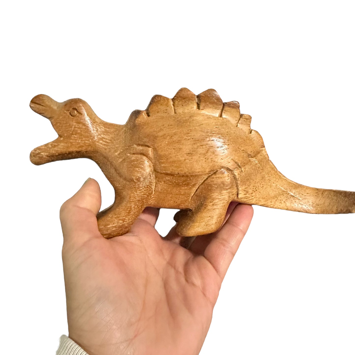 Wooden Musical Dinosaur Whistle Instrument