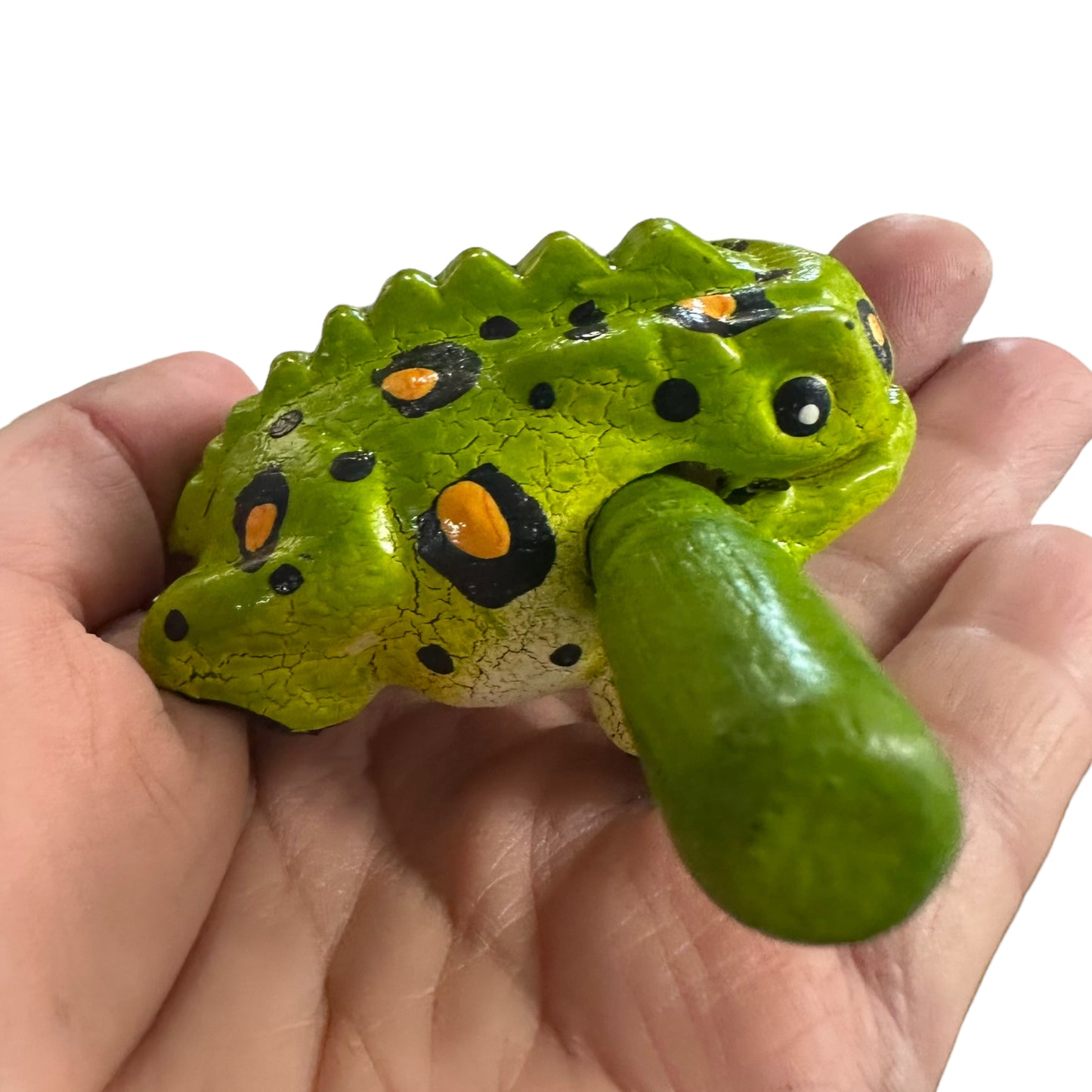 1.5" Extra Small Fern Frog Musical Frog Percussion Instrument