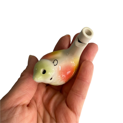 Ceramic Water Whistle Wind Instrument Bird