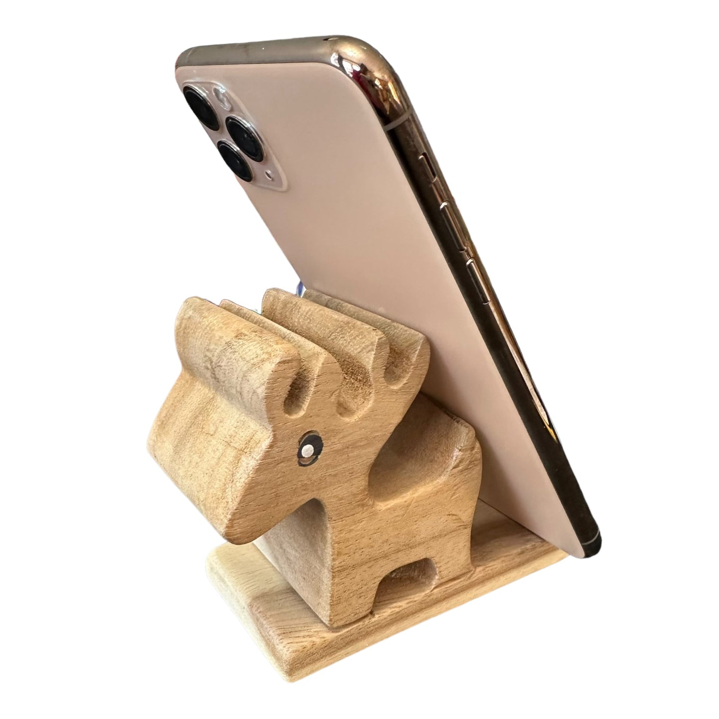 Wooden DeerCellphone Stand