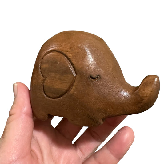 Dark Oak Lucky Elephant