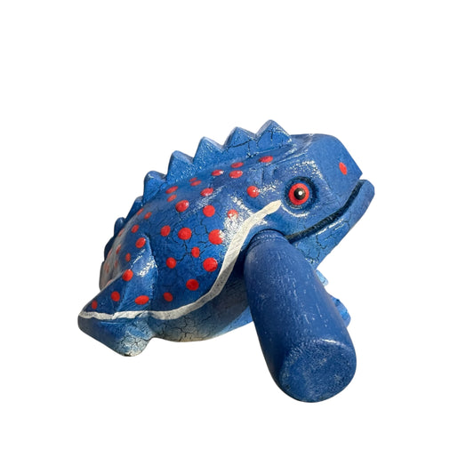 4" Large Mar's Frog Musical Frog Percussion Instrument