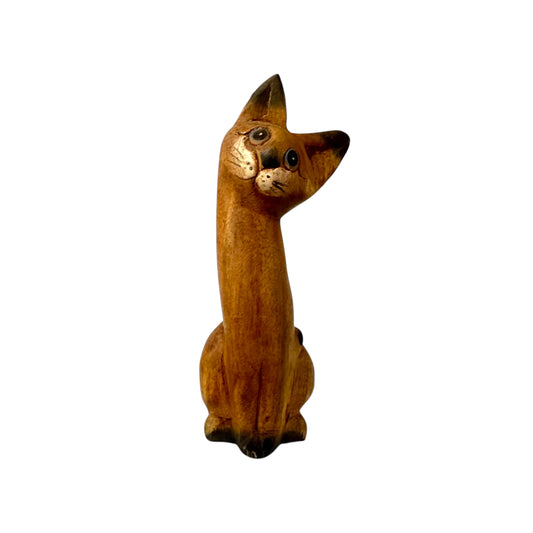 The Curious Cat Whistle – Handmade Wooden Musical Figurine