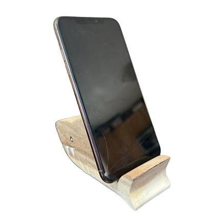 Wooden Shark Phone Holder