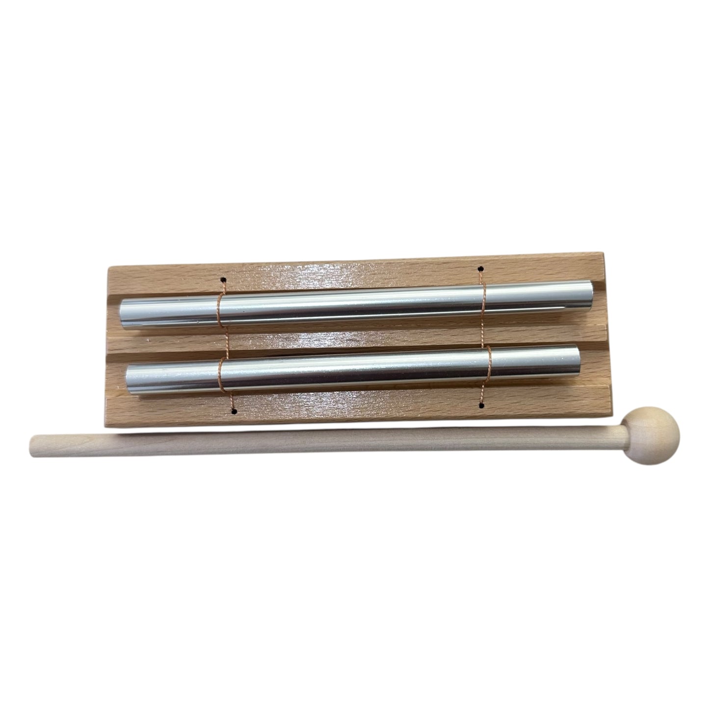 Wooden Chime - 2-Tone Musical Instrument - Sound Healing Meditation Tool