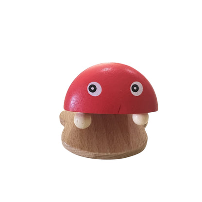 Wooden Fish Castanet | Montessori Music Toy, Sound Therapy Red