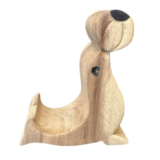 Wooden Seal Phone Holder