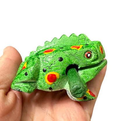 1.5" Extra Small Spring Frog Musical Frog Percussion Instrument