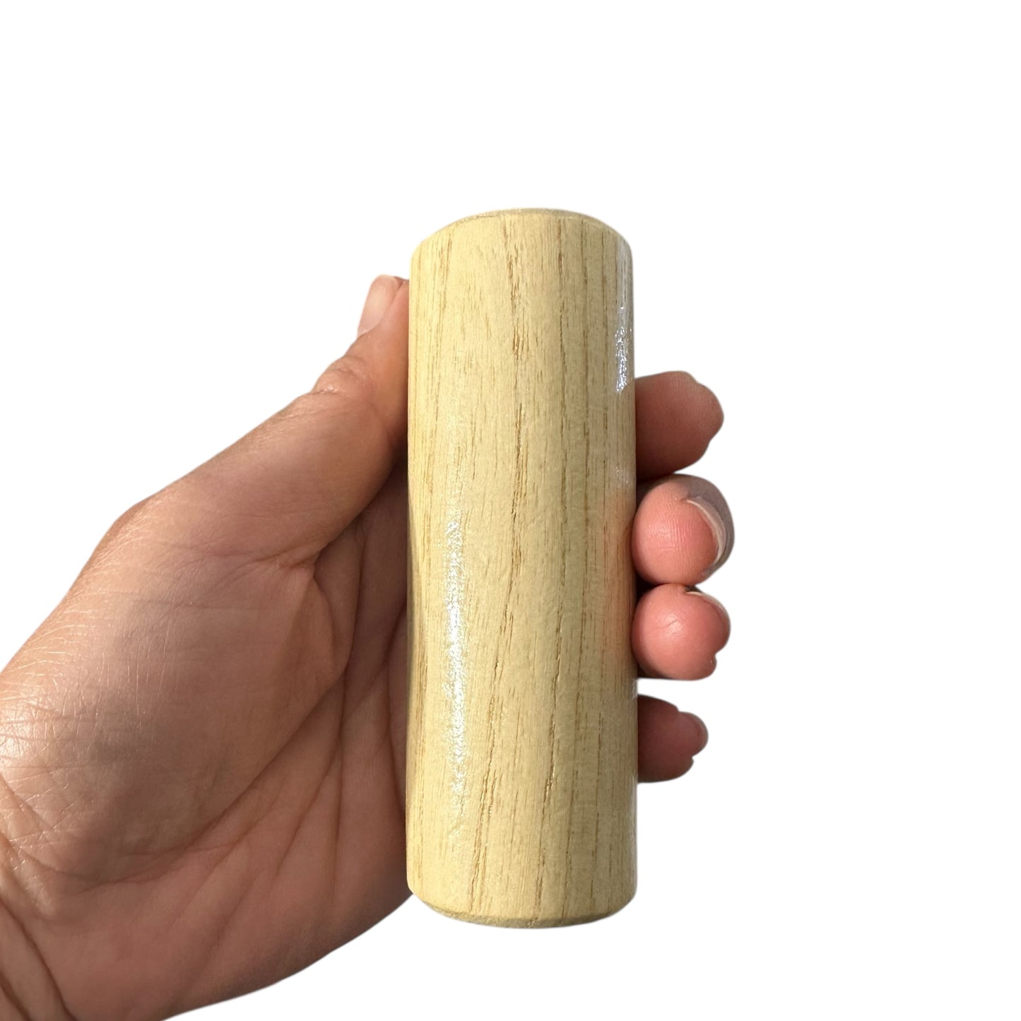 Wooden Sand Tube – Natural Shaker Instrument