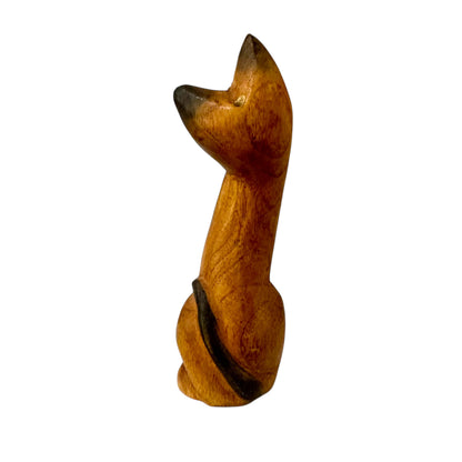 The Curious Cat Whistle – Handmade Wooden Musical Figurine